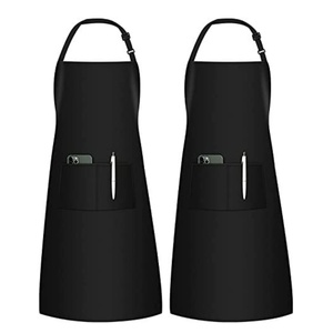 High Quality Reusable Heavy Duty Waterproof Polyester Sleeveless <b>BBQ</b> Chef <b>Apron</b> Customized Logo Adjustable Buckles Multiple - Product Image 3