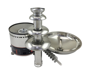 Fuente de Chocolate Comercial de Acero Inoxidable 110-220V, Máquina de Fondue de Chocolate para Hotel, Cafetería, 4 Niveles - Product Image 2