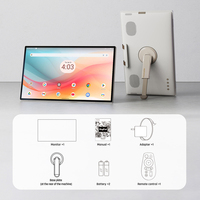 Téléviseur portable flexible 27 pouces 16:9 avec écran tactile, moniteur 1080p Android 13 Google avec caméra KTC 25 pouces MegPad