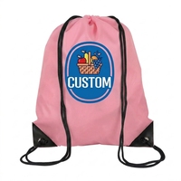 Sac à cordon personnalisé OEM 2026 YCH, imprimé, portable, lavable, réutilisable, pour le football, sac à dos à cordon, sac de sport en gros