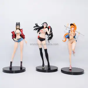 Japanese Hot Anime ONE PIECED OP Action figure Boa hnacock Nami Robin Sexy Figure toy PVC doll