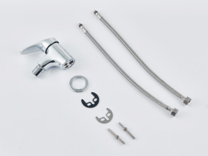 Robinet Mitigeur Bidet Monotrou en Céramique Style Moderne pour Salle <span class=keywords><strong>de</strong></span> Bain, <span class=keywords><strong>Eau</strong></span> Chaude/Froide, pour Siège <span class=keywords><strong>de</strong></span> <span class=keywords><strong>Toilette</strong></span> et Utilisation en Salon, en Laiton - Product Image 5