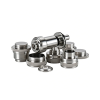 Pièces usinées en acier sur mesure pour la fabrication de groupes de brassage, corps de porte-filtre et tête de groupe, avec tolérances de précision