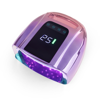 Lampe à Ongles Professionnelle Rechargeable 96W UV LED Technologie de Séchage Manucure Puissante pour Gel UV