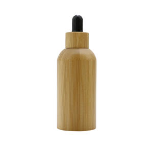 Bouteilles compte-gouttes en <span class=keywords><strong>bambou</strong></span> durables et rechargeables pour sérum, huile et emballages cosmétiques, contenants pour huiles essentielles naturelles - Product Image 5
