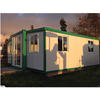 Kit de bureau préfabriqué minuscule luxe moderne extensible Chine pliant pliable jardin été Mobile conteneur hangar maison maison à vendre