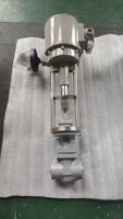 Vanne de régulation électrique soudée en acier forgé A105, DN20 PN100, avec siège en acier inoxydable 304 et actionneur électrique soudé, pour systèmes, directement de l'usine