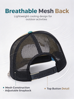Casquettes de camionneur sportives en PVC vierges en gros, personnalisables avec broderie, de haute qualité, avec face en mousse et dos en maille, ajustables, pour l'extérieur
