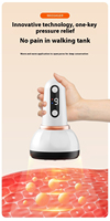 Gua Sha électrique galvanique grattage masseur visage outil de sculpture équipement de beauté électrique Led Gua Sha 5 en 1 tenu dans la main 1500AH
