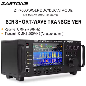 Transceptor de Onda Corta <span class=keywords><strong>SDR</strong></span> RS-998 100W HF VHF DDC DUC Todos los Modos Radioaficionado Ham Radio 0.5-750MHz con Pantalla Táctil Walkie Talkie - Product Image 2