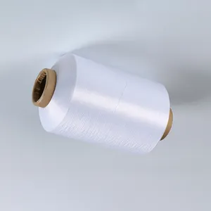 Raw White High Strength Eco-friendly Label DTY Polyester Yarn