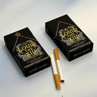 Boîte de luxe en carton pour flacon compte-gouttes de sérum, emballage vierge pour flacon en verre, emballage de cigarettes