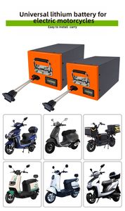 Maßgefertigte Li-Ionen-Akkupacks 24V 36V 48V 60V 72V 10Ah 20Ah 30Ah 40Ah LiFePO4-Zellen Lithium-Akkupack für Elektroroller - Product Image 3
