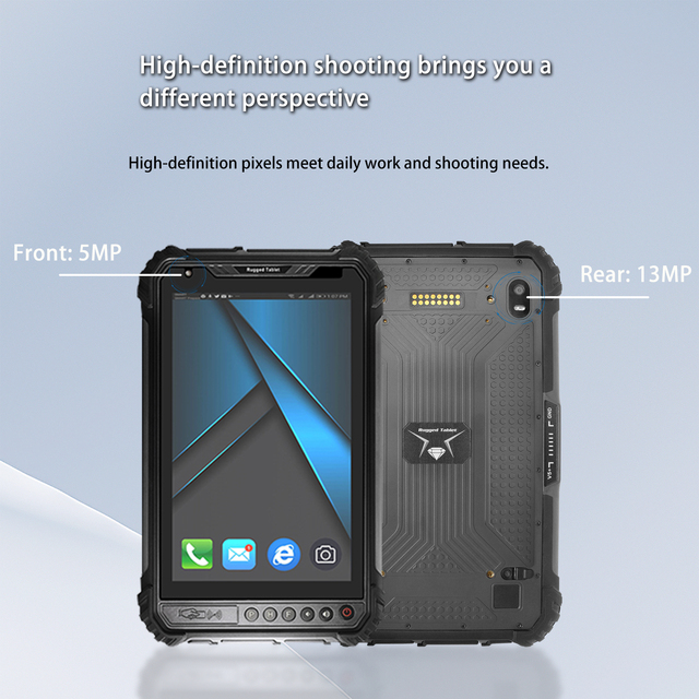 Sincoole MTK6789 Anti-slip Handheld Rugged Design 8-Inch Power Saving 12GB RAM Smart Warehouse Management Tablet Android 13