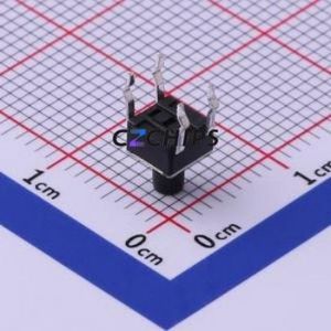 UK-B0201-G6-160 Tactile Switch Through hole Component (THT) Switch Single Pole Single Throw Round Button 1.6N Through Hole - Product Image 2