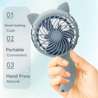 Ventilateur manuel pour éolienne de plafond Ventilateur portatif à main pour refroidisseur d'air
