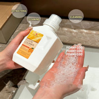 Nettoyant pour sols liquide à base d'acides écologiques Manrubens Mken, parfum citron, 50%-80% d'ingrédients actifs, dissout la saleté, sans rinçage