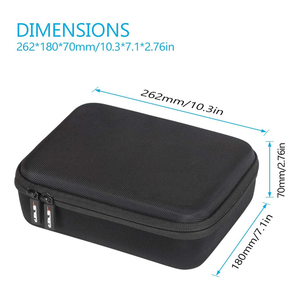Estuche de Almacenamiento Resistente a Golpes y Salpicaduras, Organizador de Batería/Controlador, Bolsa de Transporte para Drones de EVA de Alta Densidad para <span class=keywords><strong>DJI</strong></span> Mavic <span class=keywords><strong>Mini</strong></span> <span class=keywords><strong>2</strong></span> - Product Image 4