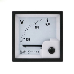Được-72 72*72 AC Vôn Kế AC600V Độ Chính Xác Cao Analog Bảng Điều Chỉnh Meter, Công Nghiệp Phổ Analog Meter - Product Image 1