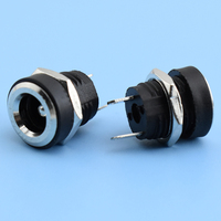Connecteur d'alimentation DC-022B avec prise 10 mm, 5,5 mm, 2,1 mm, 2,5 mm, courant nominal 5A, contacts en cuivre, boîtier en nylon
