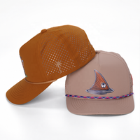 Topi Golf Premium Bernapas Ringan, Topi Olahraga, Bordir Logo Custom, Topi Baseball Outdoor yang Dapat Disesuaikan, Produsen Grosir
