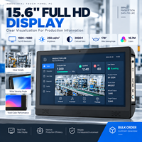 PC industriel Android 15,6 pouces A133 2 Go 32 Go avec écran tactile 10 points ESOP HMI tout-en-un pour l'automatisation industrielle