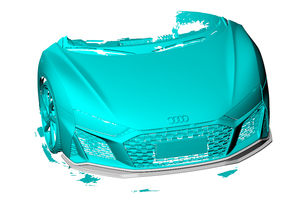 Spoiler labbro paraurti anteriore in fibra di carbonio per <span class=keywords><strong>Audi</strong></span> <span class=keywords><strong>R8</strong></span> v10 Spyder 2023 - Product Image 3