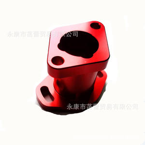 Collecteur d'admission de carburateur CNC modifié R212R525R, nouveau, en aluminium et alliage, avec carburateur Mikko VM22, connexion en caoutchouc - Product Image 4