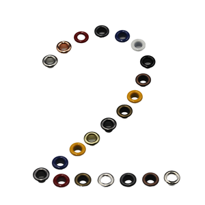 Di alta qualità 9mm Color canna di fucile in ottone occhiello <span class=keywords><strong>per</strong></span> abbigliamento scarpe giacche di pelle stivali in ottone occhiello - Product Image 2