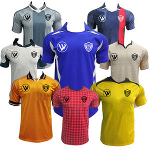 カスタムDropshippingレトロサッカーシャツクイックドライサッカージャージーレトロ昇華ジャージーサッカービンテージユニフォーム - Product Image 5