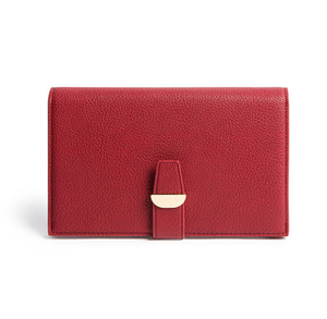 Cartera de Mujer Roja de Lujo, Diseño Único, Venta al por Mayor, Cartera Pequeña con Logotipo Personalizado, Bolso Bandolera con Cadena para Mujer - Product Image 3