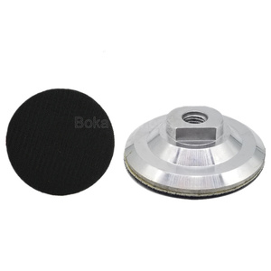 4 pollici 120 #80mm 100mm M14 smerigliatrice angolare diamante tampone levigatura in ossido di alluminio supporto di gomma flessibile - Product Image 2