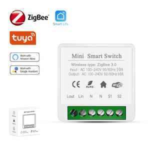 Module d'interrupteur intelligent DIY TUYA ZigBee On-Off 1 voie à double commande encastré - Product Image 1