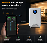 Batterie solaire au lithium Lifepo4 48 V 51,2 V 280 Ah 314 Ah 15 kWh 16 kWh, adaptée à l'onduleur Deye Growatt pour le stockage