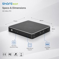 Mini PC 4K de Alto Rendimiento con Cuatro Núcleos, I7 8550U OEM, Bajo Consumo de Energía, I5 8250U, I3 8130u, Ventilador, Mini Computadora de Escritorio para Juegos