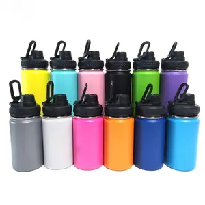 Wholesale 12 Oz Double Wall Stainless Steel Themos Vacuum Flask Sports Water Bottle Drinking