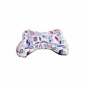 Cuccia per cani Yommy a forma di osso 50x70cm, morbida e confortevole, per cani di taglia piccola e media - Product Image 1