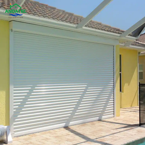 Portes <span class=keywords><strong>de</strong></span> <span class=keywords><strong>garage</strong></span> à enroulement automatique motorisées en alliage d'aluminium <span class=keywords><strong>de</strong></span> haute qualité au design moderne pour une utilisation extérieure et intérieure - Product Image 2