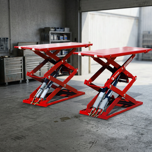 Automotive Hydraulic Scissor <b>Car</b> Lift Workshop Service Lift <b>Table</b> - Product Image 3