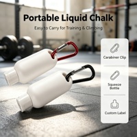 Craie liquide premium sans traces, respectueuse de la peau, forte adhérence, carbonate de magnésium pour la gymnastique, l'escalade, la pole dance