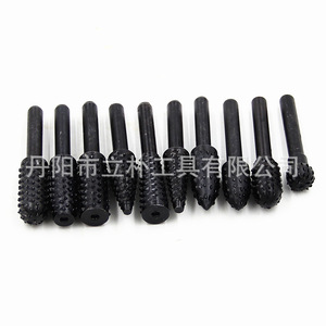 10 Piece Black Woodworking Rotary File Set Electric Grinding Head For Diy <b>Tool</b> <b>Sharpening</b> - Product Image 2