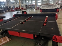 Máquina de Corte de Vidrio Automática Tres en Uno Optima con Brazos de Carga para Formas Irregulares
