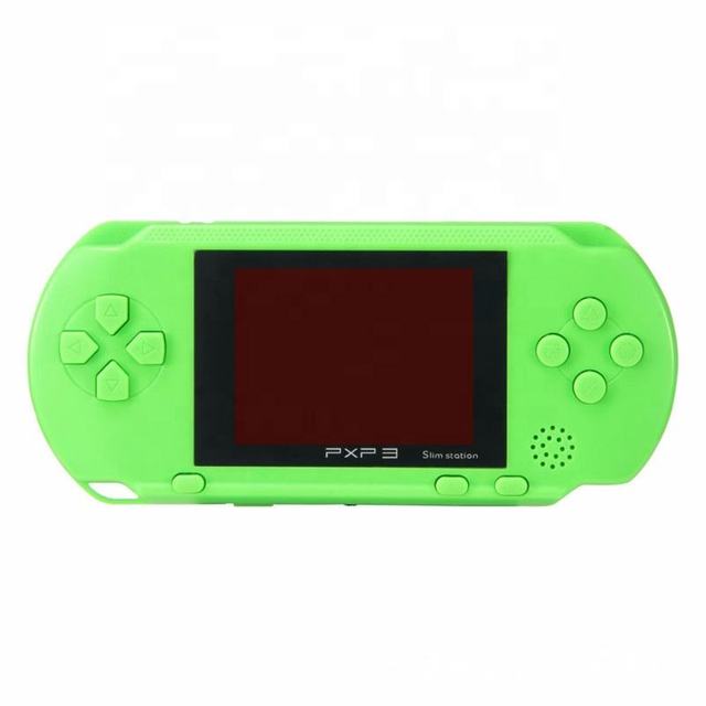 New Retro PXP3 Ultra-thin 3-inch Screen Handheld Game Console Game Cartridge AV High-definition TV Output Support 8-bit