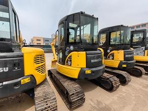 Mini-excavatrice d'occasion Komatsu PC50 de haute qualité, 5 tonnes, petite excavatrice d'occasion d'origine japonaise, certifiée CE, avec accessoire tarière. - Product Image 5