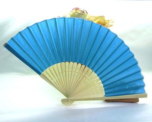 Éventail pliant en bambou, simple face, en <span class=keywords><strong>papier</strong></span> et <span class=keywords><strong>tissu</strong></span> <span class=keywords><strong>japonais</strong></span>, pour publicité, promotion ou <span class=keywords><strong>cadeau</strong></span>. - Product Image 6