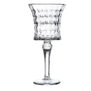 Crystal Clear Retro Glassware Flutes Goblets White Wine Glasses Wine Glass Cup For Red Wine Champagne Brandy Shot