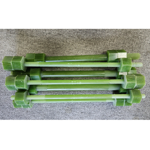 Isolation électromagnétique Fixations frp à <span class=keywords><strong>goujon</strong></span> fileté en <span class=keywords><strong>fibre</strong></span> <span class=keywords><strong>de</strong></span> <span class=keywords><strong>verre</strong></span> époxy FRP - Product Image 4