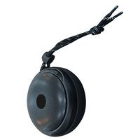 Haut-parleur portable étanche en plastique avec subwoofer, LED RGB, prise en charge de l'application, TWS pour commande vocale, et corde de suspension pour fêtes en extérieur