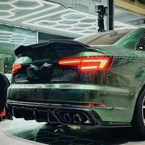 ชุดแต่งสปอยเลอร์หลังคาร์บอนไฟเบอร์แท้ทรง PSM สำหรับ Audi A4 S4 A5 B9 ปี 2016-2019 พร้อมอุปกรณ์ปรับแต่งภายนอก - Product Image 5