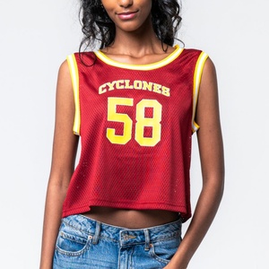 Maillot <span class=keywords><strong>de</strong></span> basketball court pour <span class=keywords><strong>femme</strong></span> grande taille, respirant en maille, avec nom et numéro d'équipe personnalisés, vente en gros OEM - Product Image 6